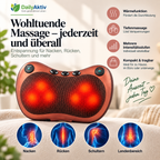 Shiatsu-massagekussen met warmte | DiepeRelax