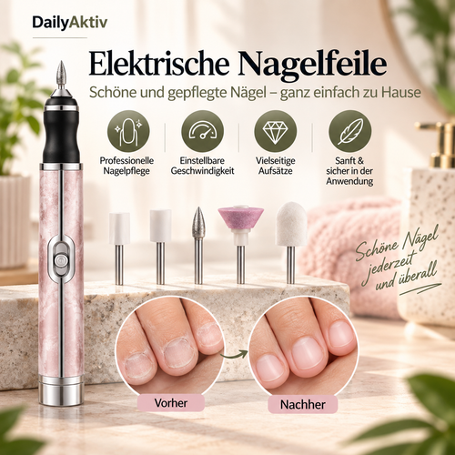 Elektrische nagelvijl voor manicure & pedicure | NailCare Pro