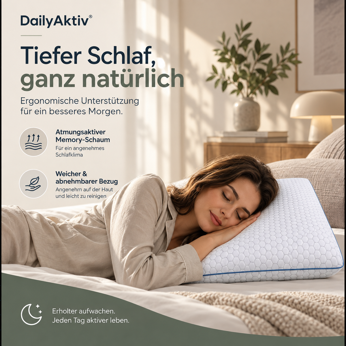 Neksteunkussen met koelgel | SchlafFrisch