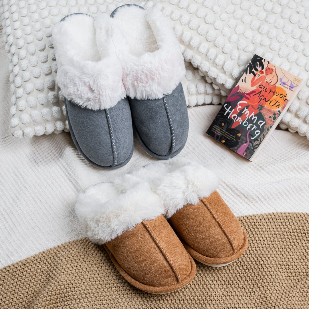 Warm gevoerde pantoffels | WärmeLivia